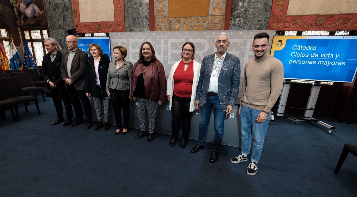 Presentación de la primera Cátedra sobre Ciclos de Vida y Personas Mayores de Canaria