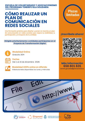 Cartel Comunicación RRSS