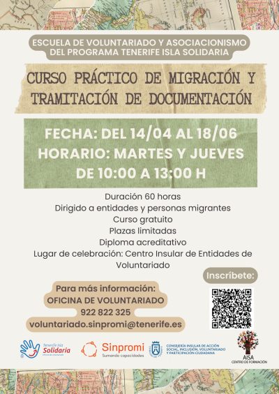 Cartel Póster Vacaciones Viaje Scrapbook Verde y Beige