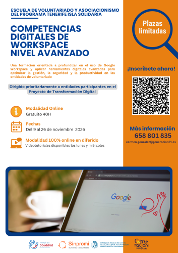 Cartel workspace avanzado
