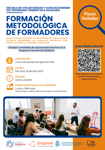 Cartelería Formación metodológica de formadores