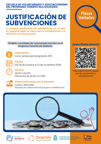 Cartelería Justificación de suvenciones
