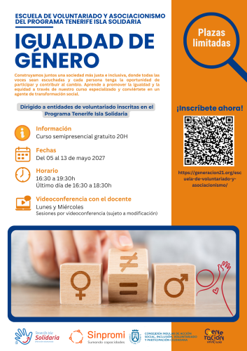 Cartelería igualdad de género