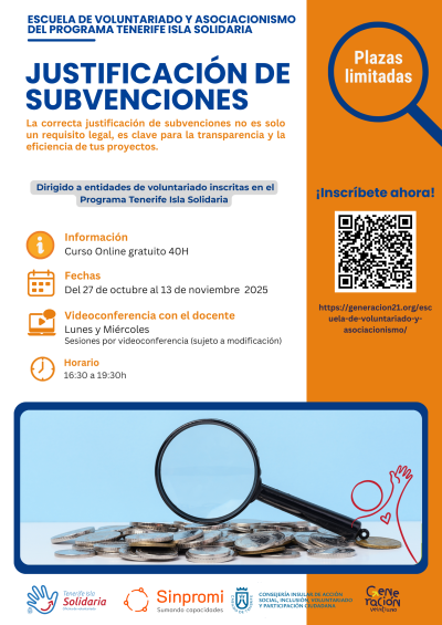Justifiación de Subvenciones