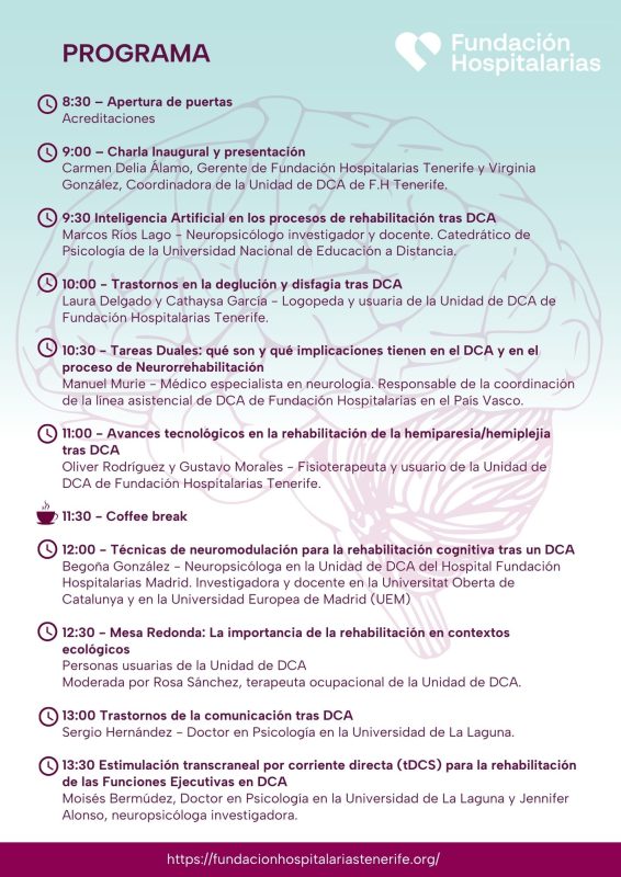 Programa Jornadas Técnicas DCA